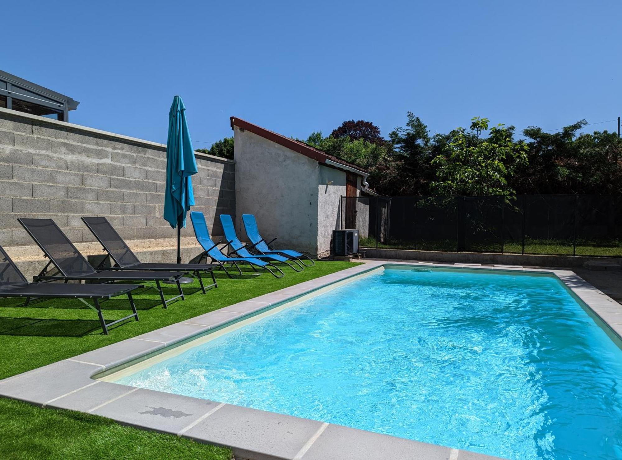 Maison 6 Personnes, Piscine Privee, Jardin Moulins  Eksteriør bilde